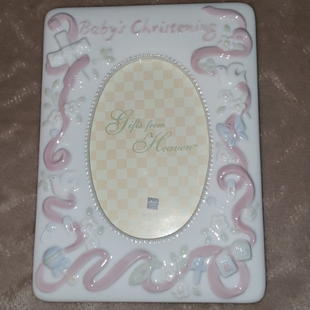 🌹🎉Host Pick🎉🌹🆕️BEAUTIFUL BABY'S CHRISTENING FRAME